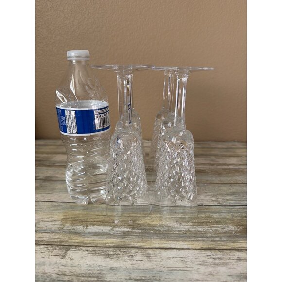 Waterford Alana Champagne Flutes 7.25" Set of 6 1970s–80s Gothic Mark - Picture 7 of 15